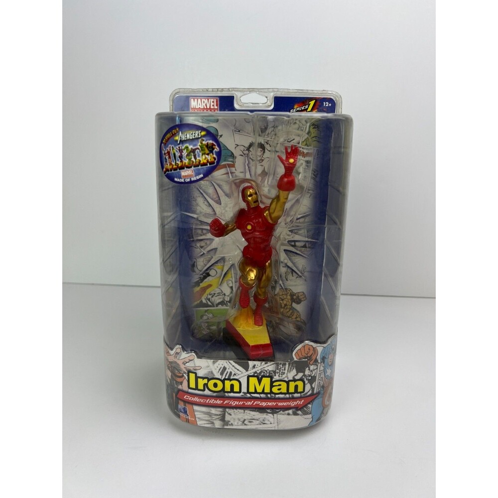 Marvel Avengers Iron Man Figural Resin Paperweight Monogram Series 1 67612 NIB
